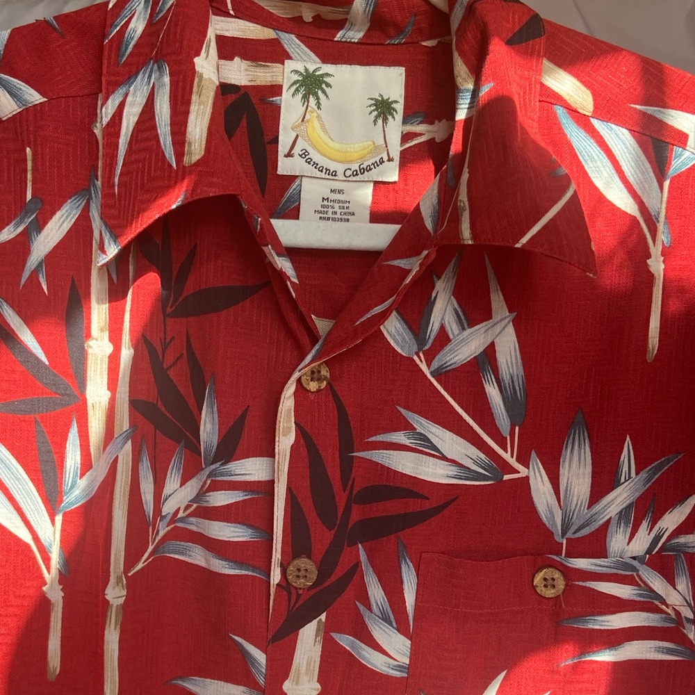 Banana Cabana Asian Bamboo shirt